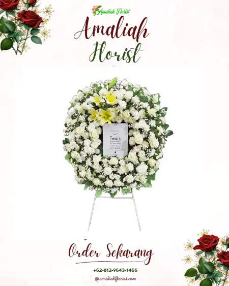 Krans Bunga Duka Air Hangat Barat